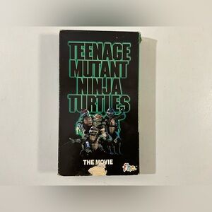 Vintage 1990 VHS Movie Teenage Mutant Ninja Turtles Untested